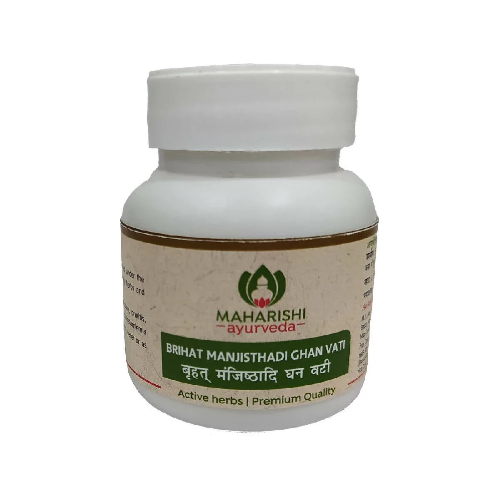 Maharishi Ayurveda Brihat Manjisthadi Ghan Vati, 60 Tablets-1.webp